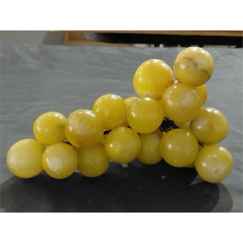 1960s alabaster stone grapes mcm mid century